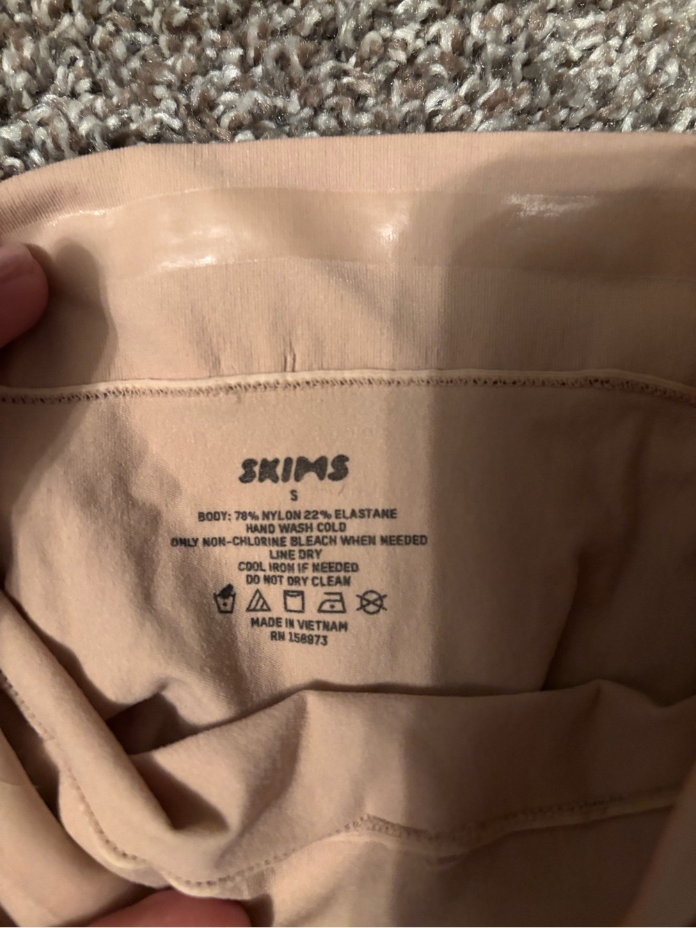 SKIMS Sculpting High-Waist Flare Pants in Nude Blush - Picture 2 of 2
